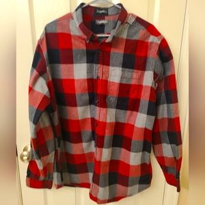EUC Eddie Bauer Men's XL Flannel Shirt, Classic Fit